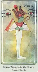 Fils des épées Tarot Haindl