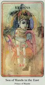 Son of Wands Haindl Tarot
