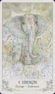 Tarot Spiritsong - Fuerza