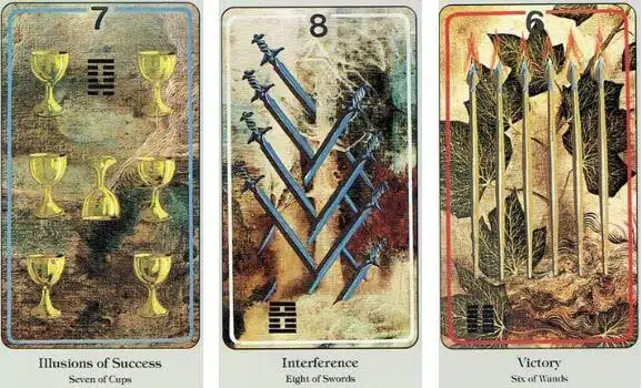 Visuales de las cartas del Tarot Haindl