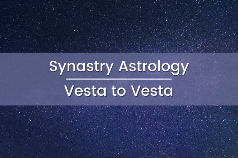 Synastry Astrology Vesta to Vesta