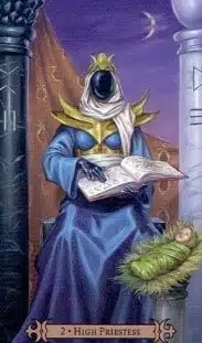 SCT The High Priestess card