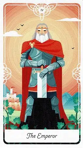 Tarot de lo Divino La carta del Emperador
