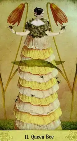 Oráculo de Momentos Místicos 11 Abeja Reina