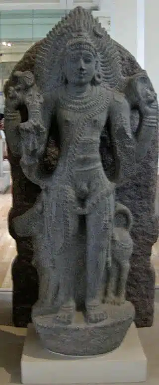 Bhairav con su perro