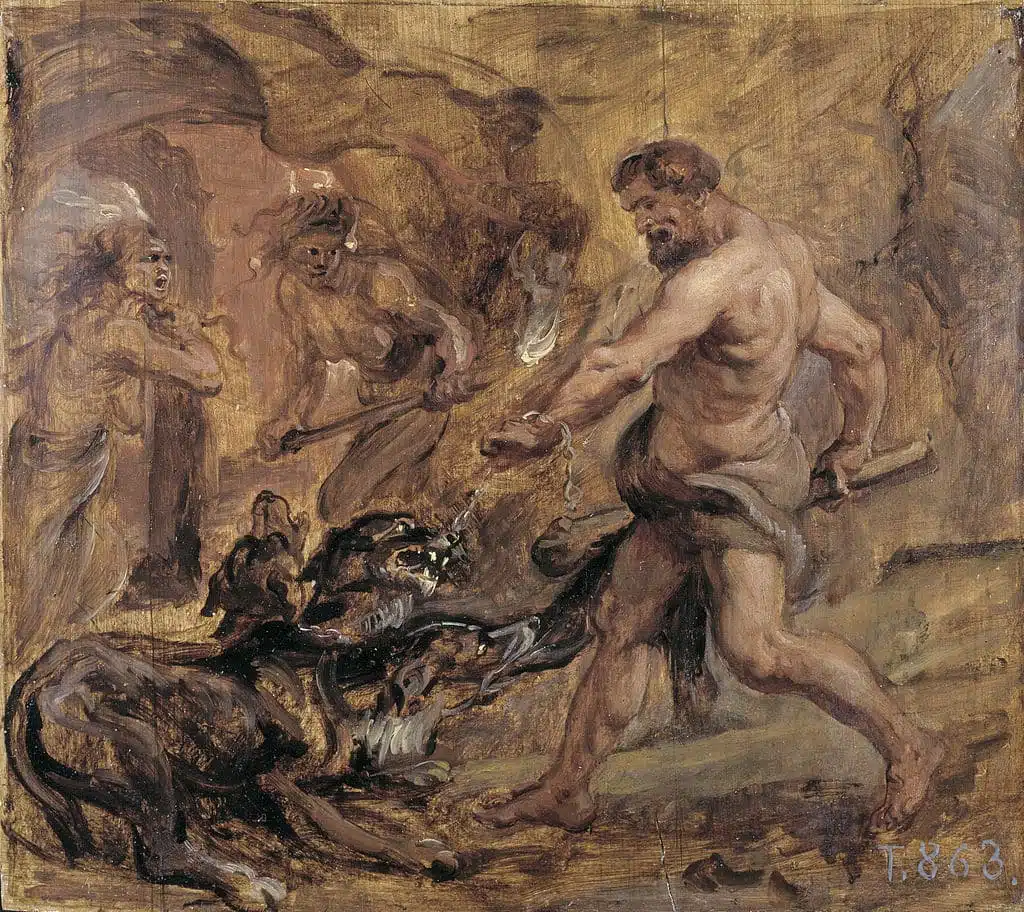 Hércules y Cerbero
