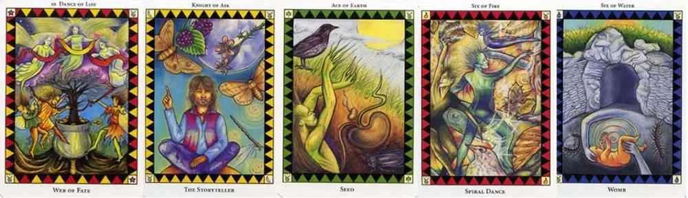 Las cartas del Tarot del Espíritu Salvaje