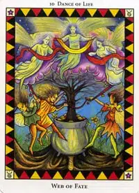 Carta del Tarot Espíritu Salvaje Red del Destino