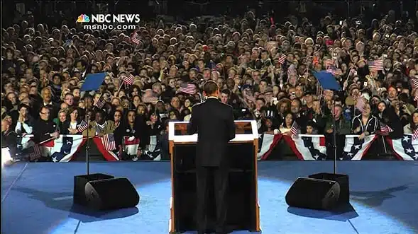 Discurso de victoria de Obama