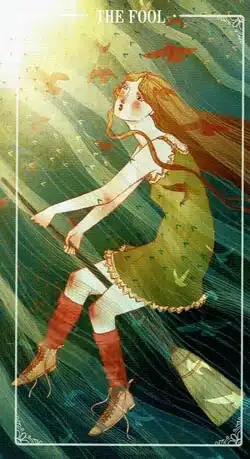 Tarot de Ostara La carta del Loco