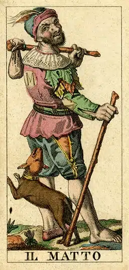 Tarot Soprafino La carta del Loco