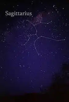 The constellation of Sagittarius