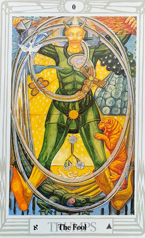 Thoth Tarot The Fool card