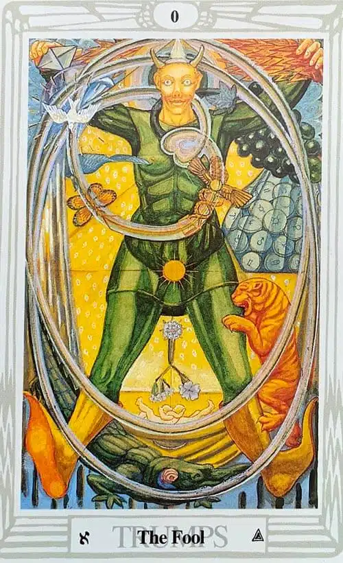 Tarot de Thoth La carta del Loco