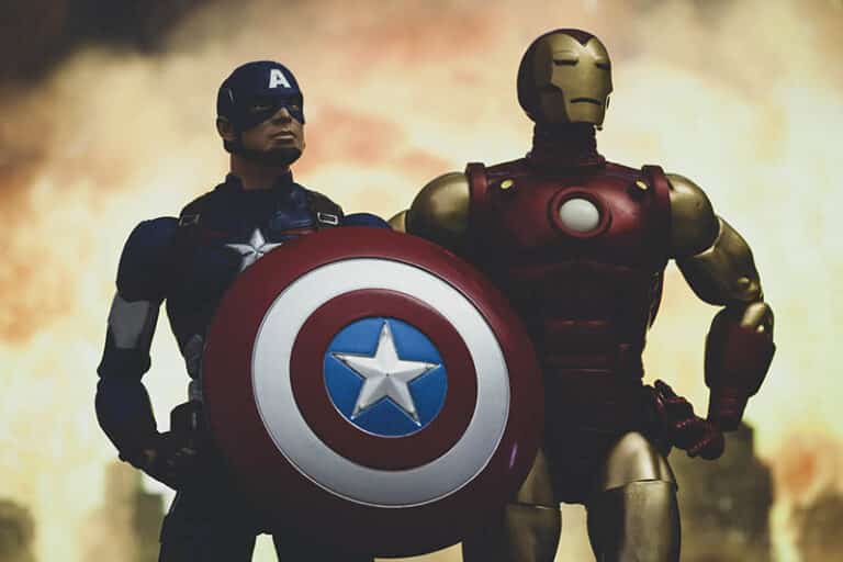 astrology in marvel comics, Capitan America and Ironman