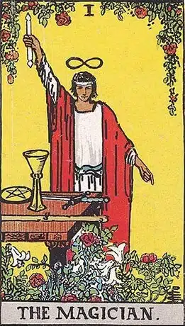 Rider Waite Tarot La carta del Mago