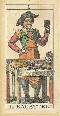 Tarot Soprafino La carta del Malabarista