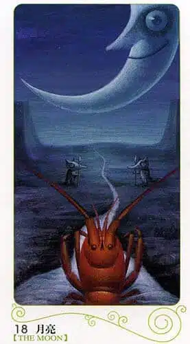 Tarot del Bosque Mágico La carta de la Luna