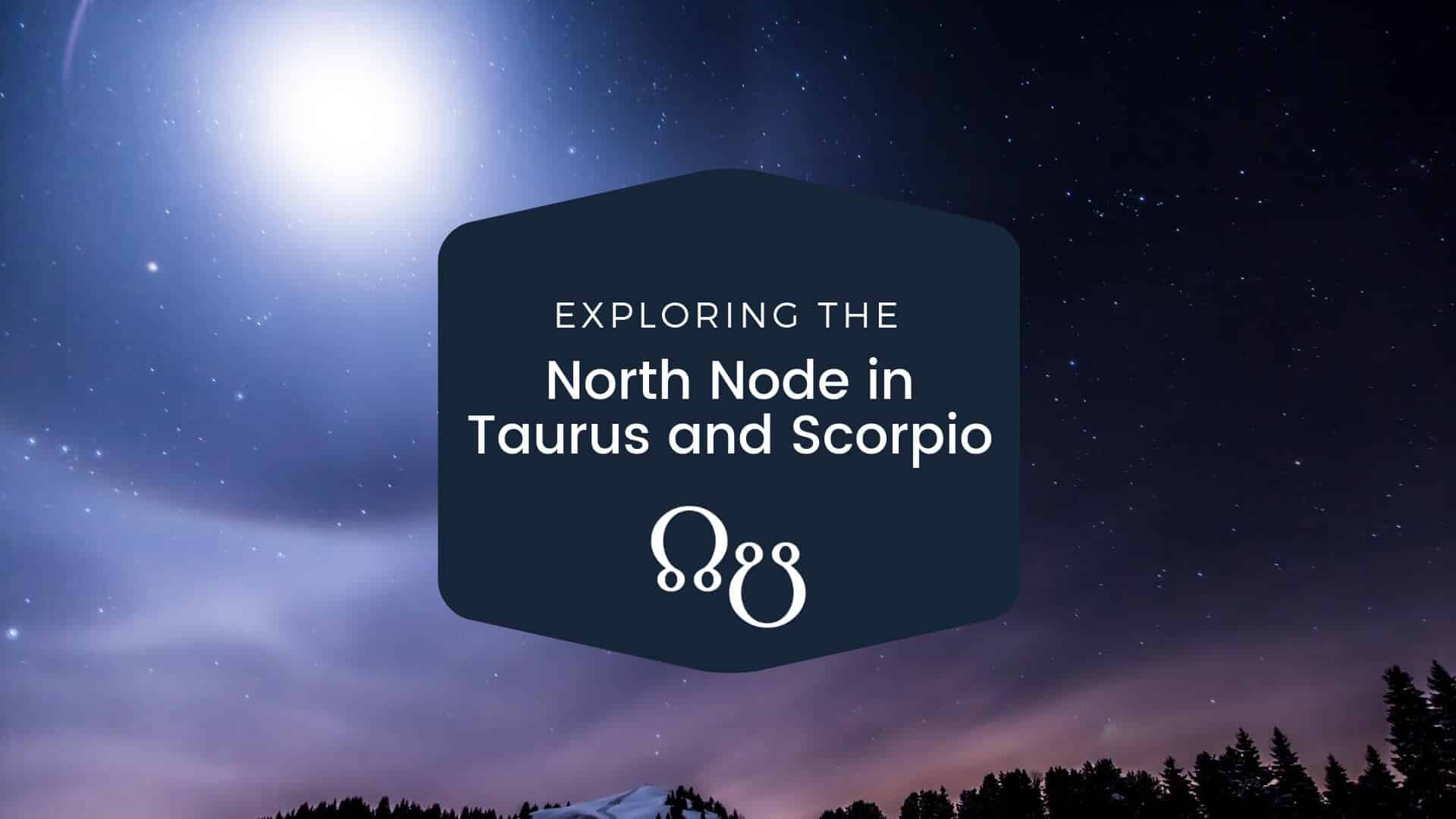 North Node in Taurus and Scorpio