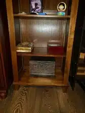 Parte inferior del altar personal