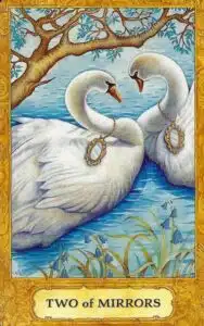Tarot Crisálida - Dos de los Espejos