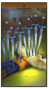 Angels Tarot Swords 10