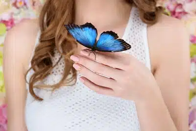 Cómo aparecen las mariposas tras la muerte de un ser querido