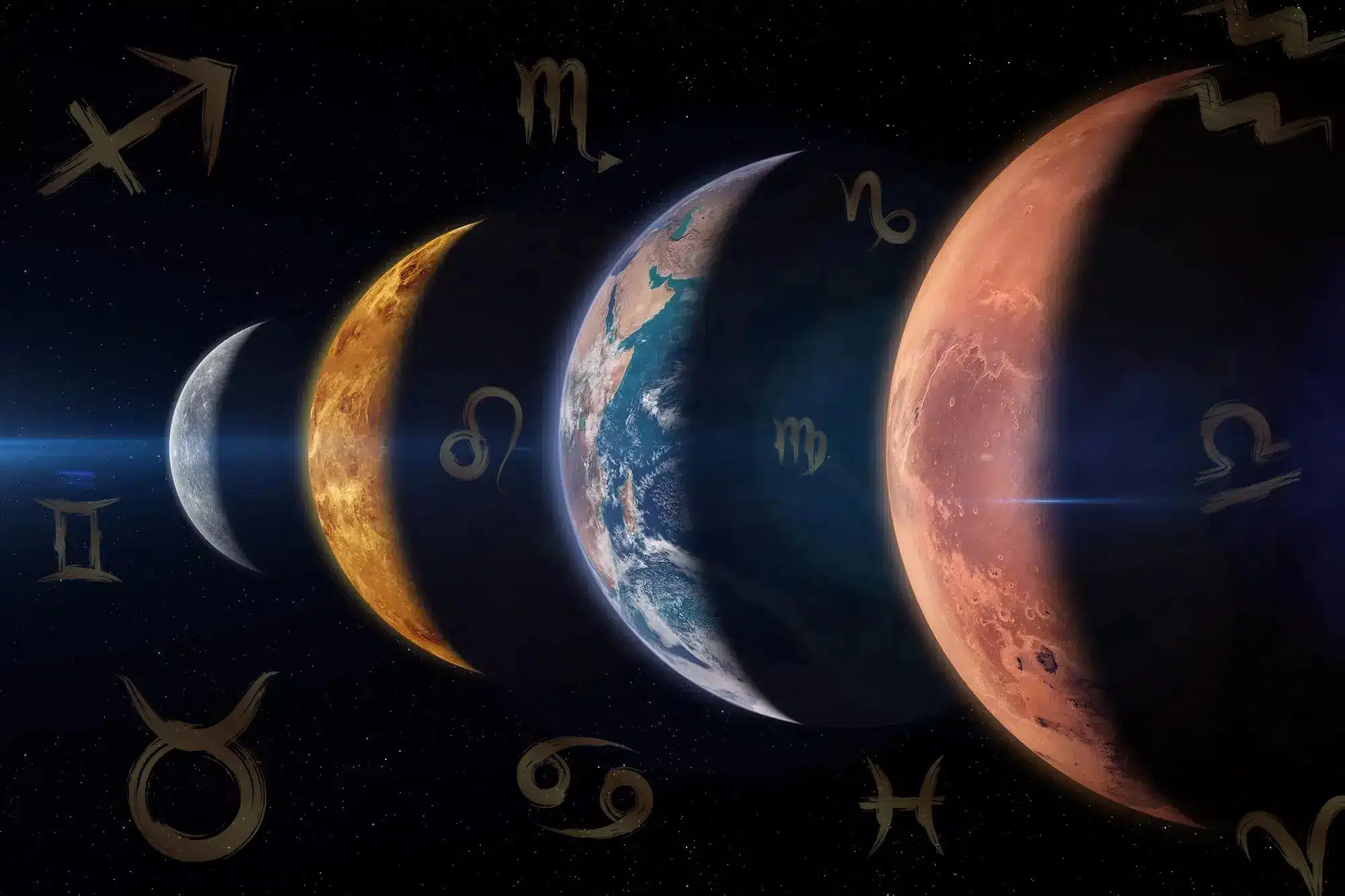 August 28th, 2024 Planetary Parade: Astrological Implications