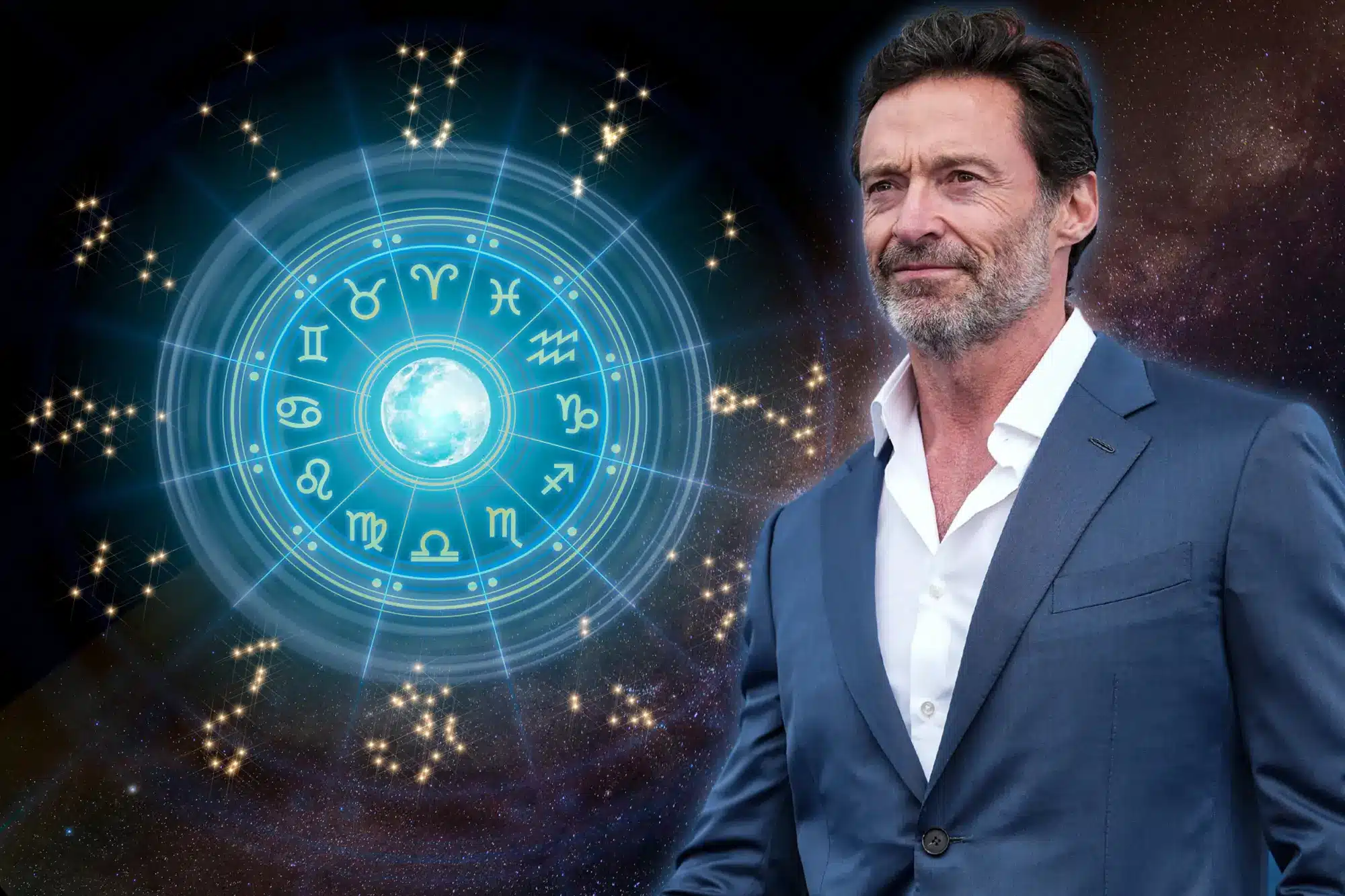 The Astrology Chart of Hugh Jackman