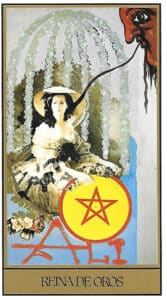 DaliTarotPentacles13Queen