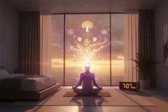 77 second morning ritual prosperity manifestation 707 morning practice