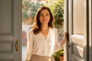 Person calmly closing a door behind them, why the most loyal people are the first to walk away